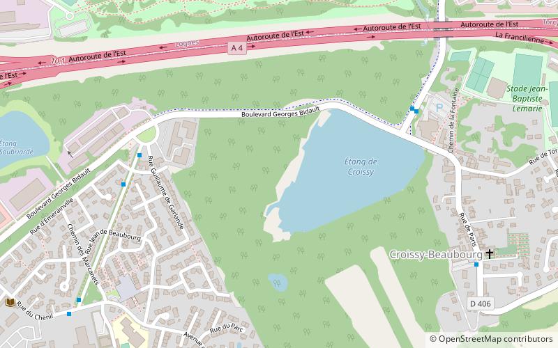 Croissy-Beaubourg location map
