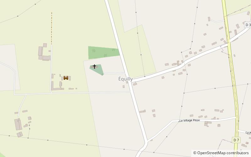 Équilly location map