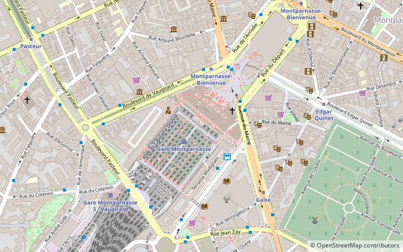 Musée du Général Leclerc de Hauteclocque et de la Libération de Paris - musée Jean-Moulin location map