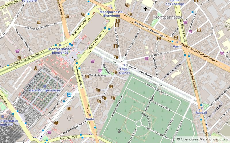 Théâtre Rive Gauche location map