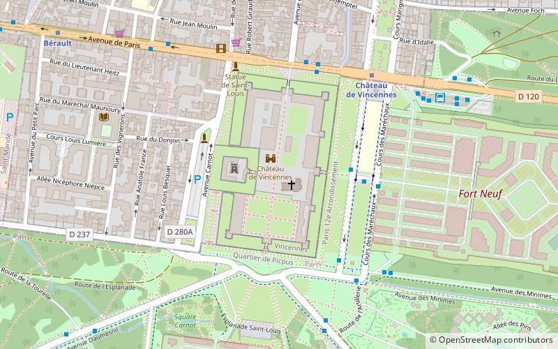 Defence Historical Service location map