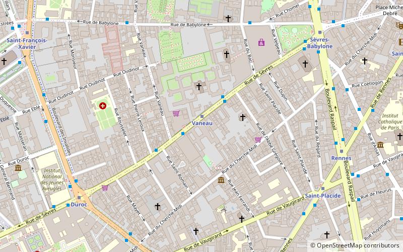 Saint Vincent de Paul Chapel location map