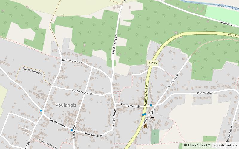 Voulangis location map