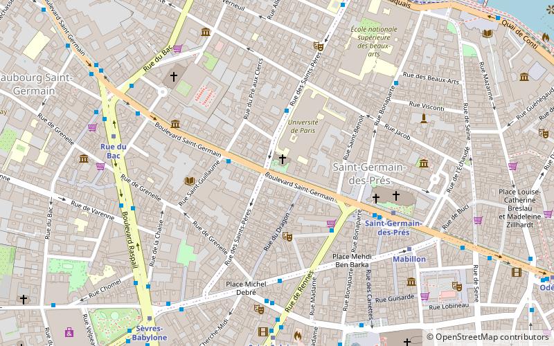 Saint-Germain Cemetery location map