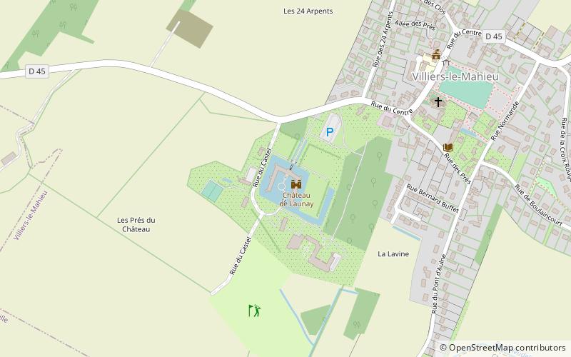 Château de Launay location map