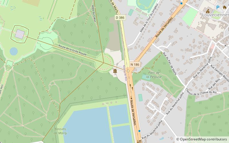 Musée Promenade du Parc de Marly location map