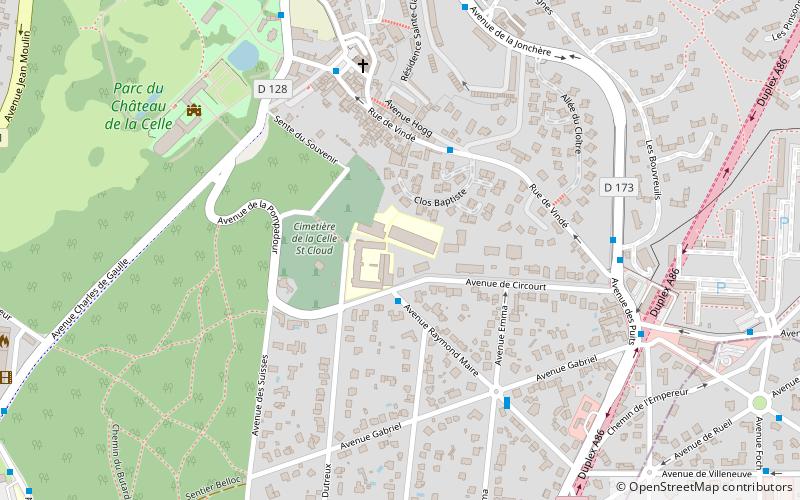 La Celle-Saint-Cloud location map