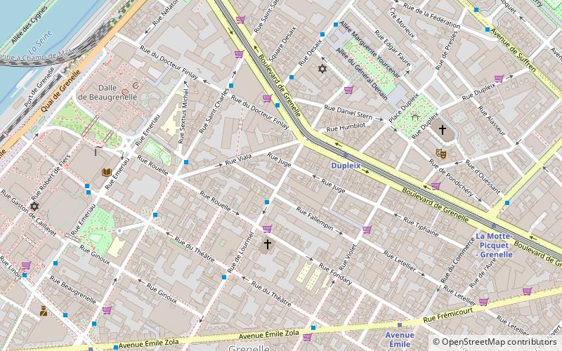 Quartier de Grenelle location map