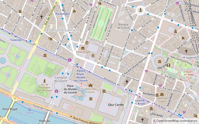Teatro del Palais-Royal location map