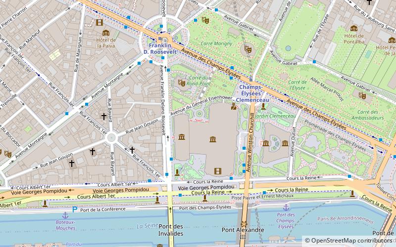 Galeries nationales du Grand Palais location map
