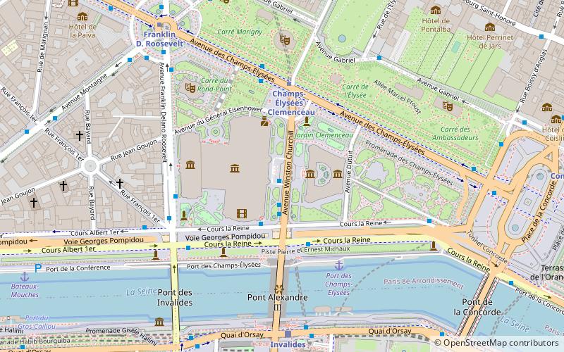 Boulevards of Paris location map