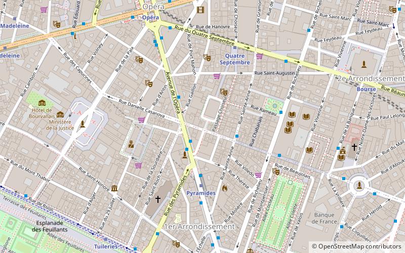 le ventadour paris location map