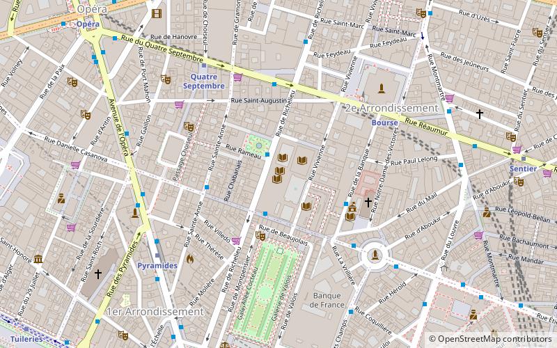 Cabinet des Médailles location map