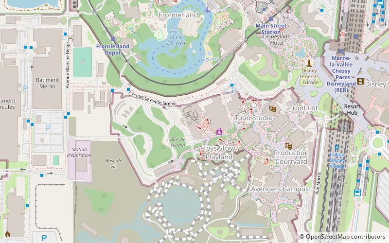 Ratatouille : L'Aventure totalement toquée de Rémy location map