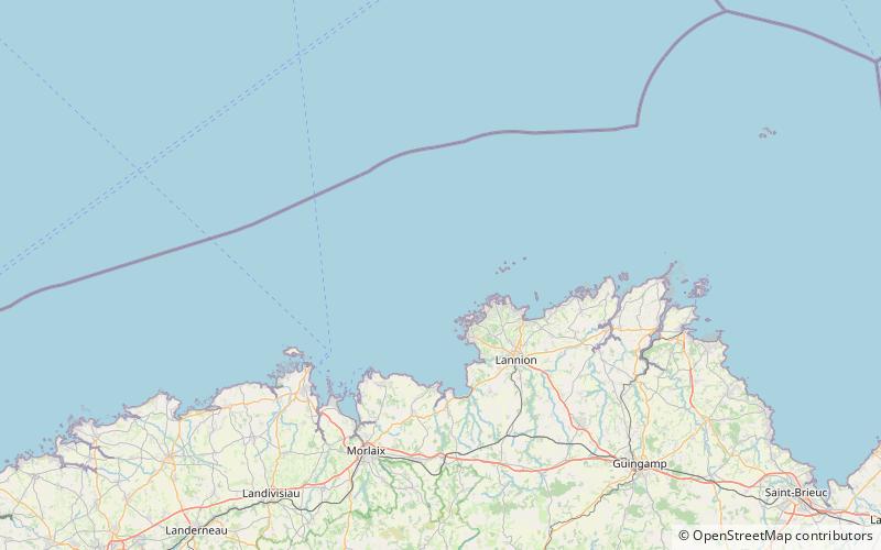 Phare des Triagoz location map