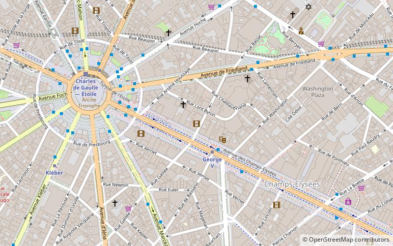 Le Balzac location map