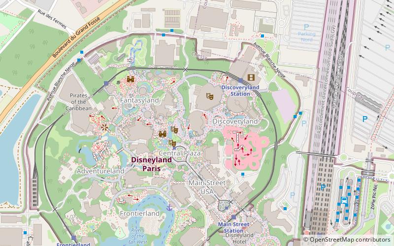 Buzz Lightyear Laser Blast location map