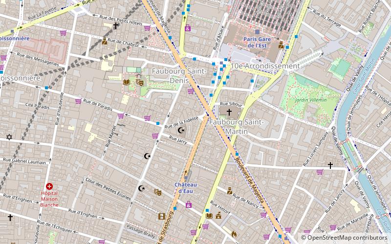 Église Saint-Laurent de Paris location map