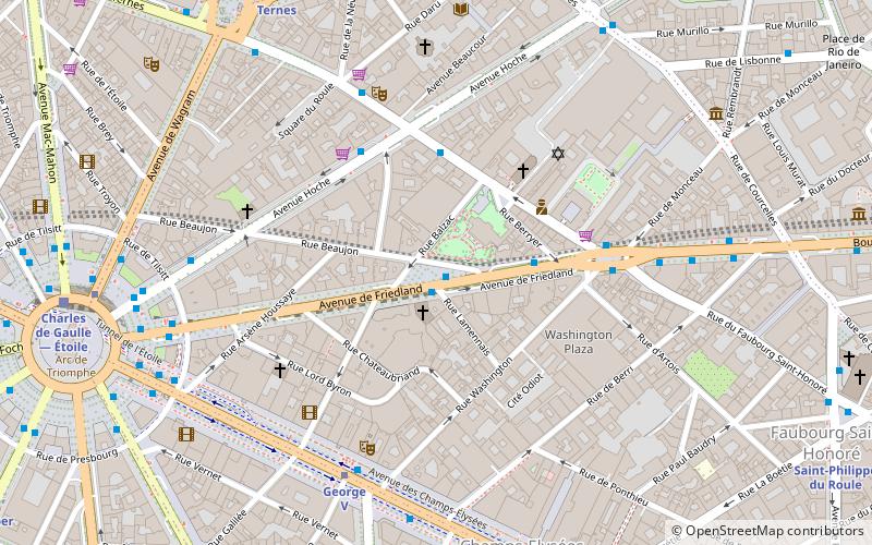 Quartier du Faubourg-du-Roule location map