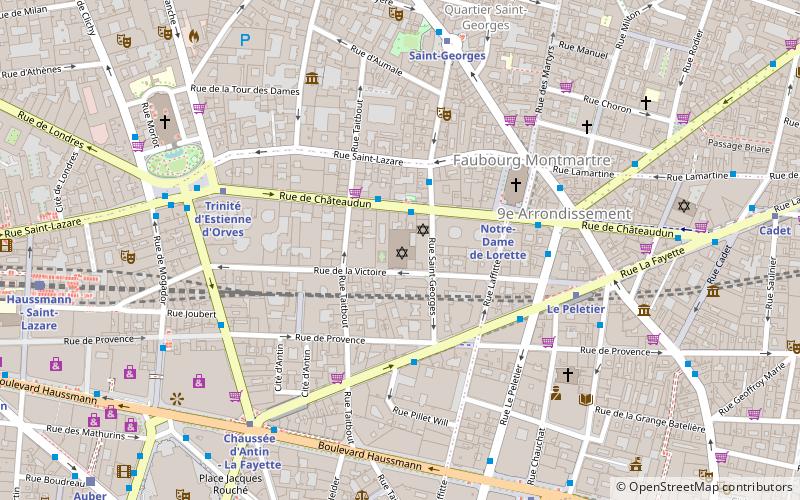 Grand Synagogue of Paris location map