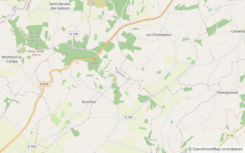 Église Saint-Saturnin-des-Ligneries location map