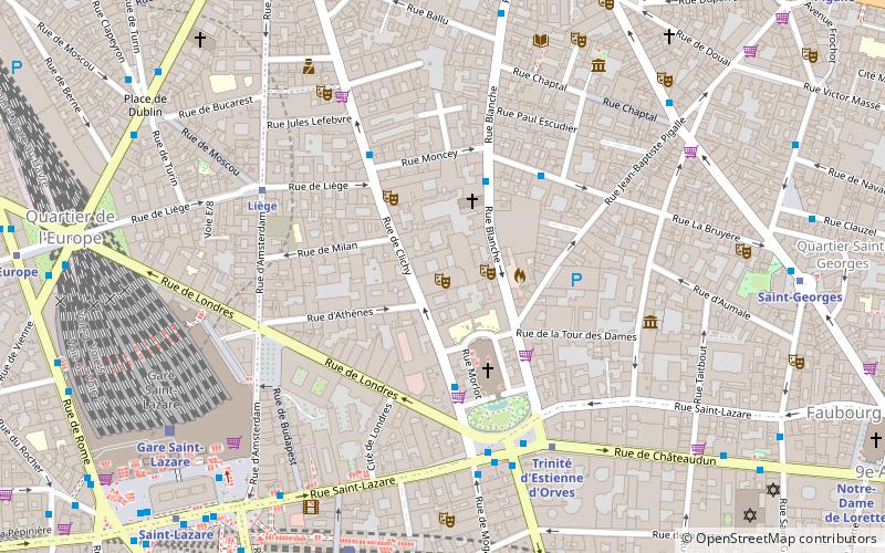 Casino de Paris location map