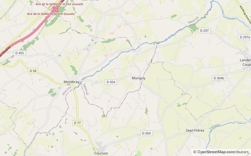 Morigny location map