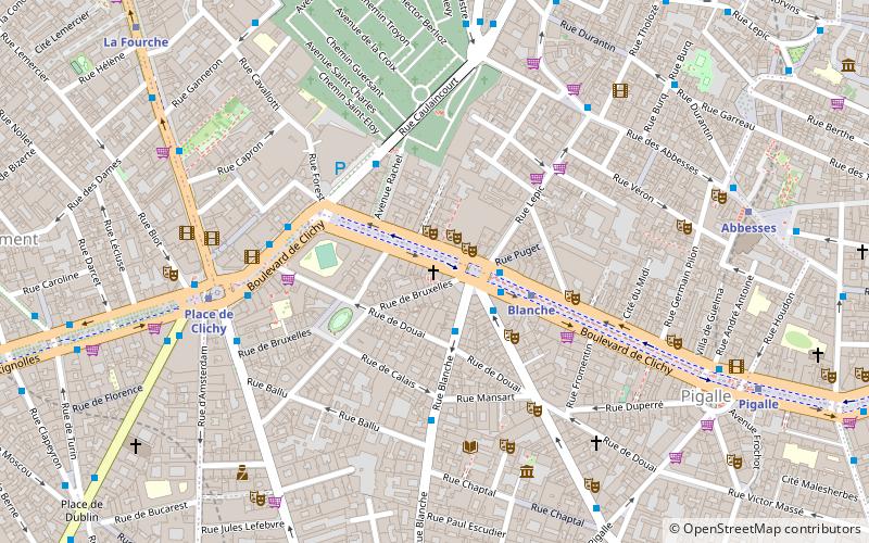 Chapelle Sainte-Rita de Paris location map