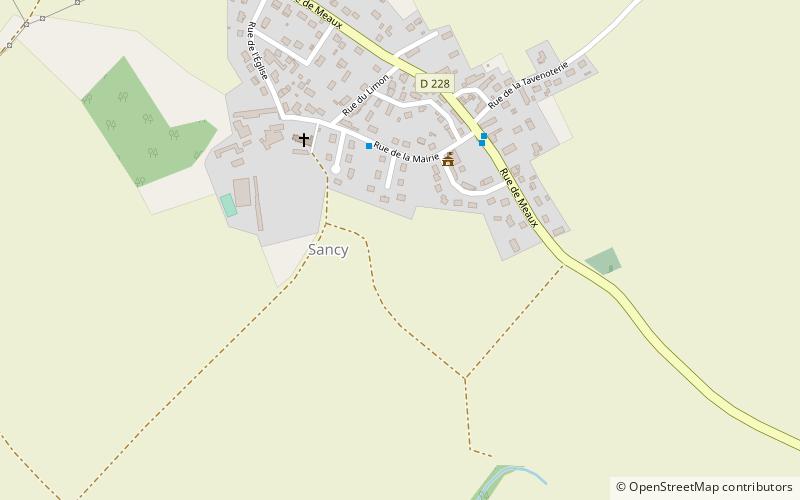 Sancy location map