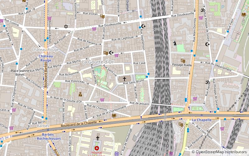 Saint-Bernard de la Chapelle location map