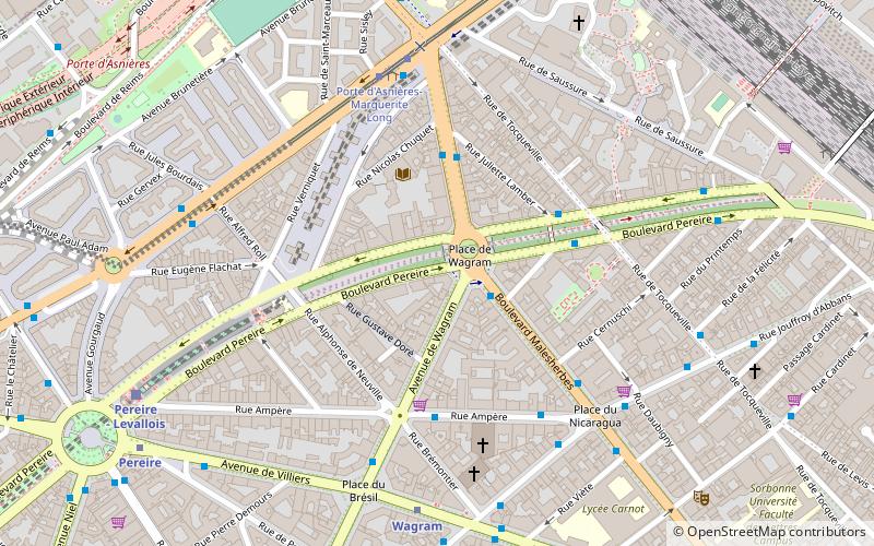 Place de Wagram location map
