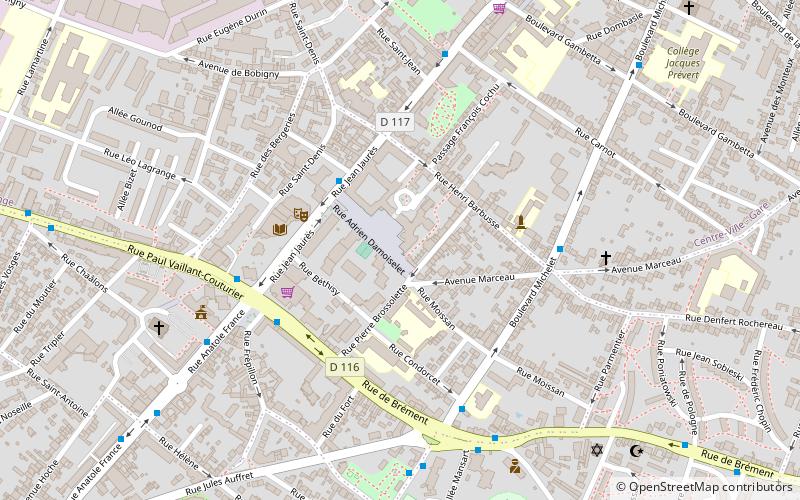 Noisy-le-Sec location map