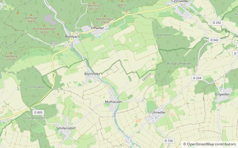 Casemate d'Esch location map