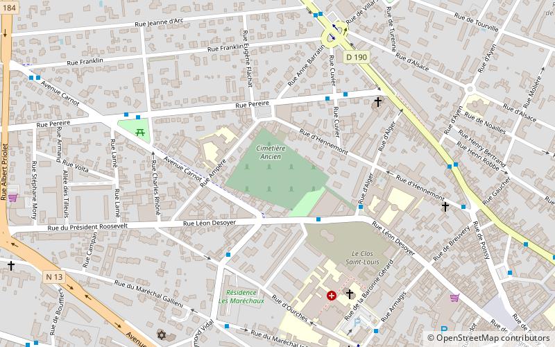 Cimetière ancien de Saint-Germain-en-Laye location map