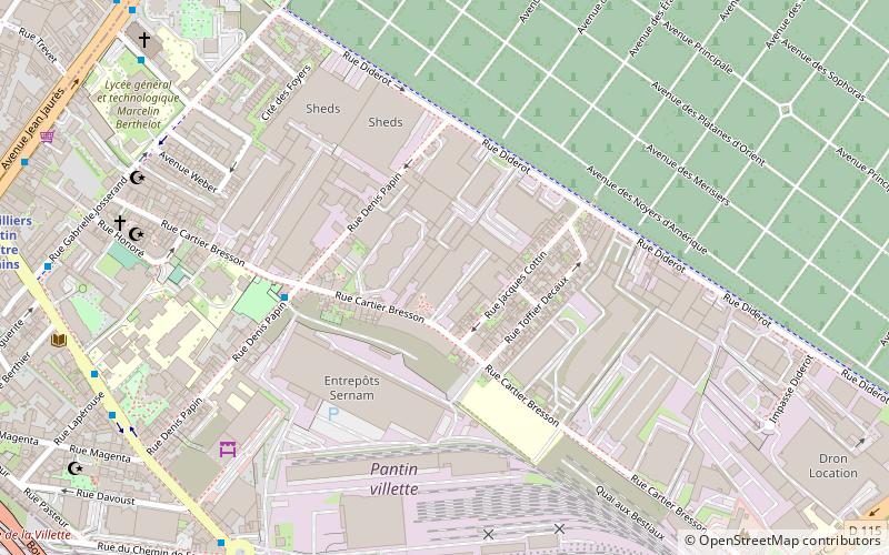 murmur pantin paris location map