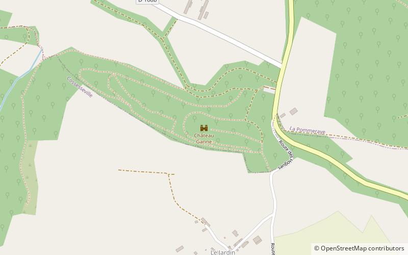 Château Ganne location map