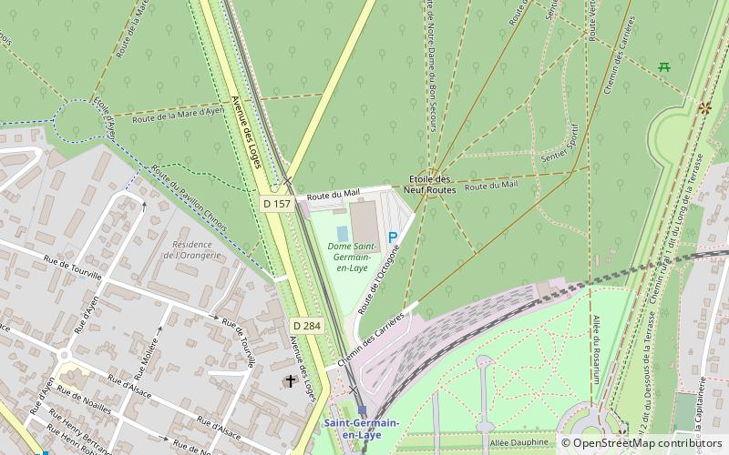 Piscine de Saint-Germain-en-Laye location map