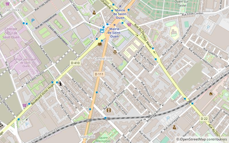 Saint-Ouen location map