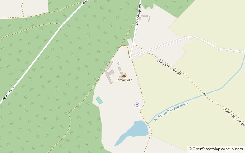 Romainville location map