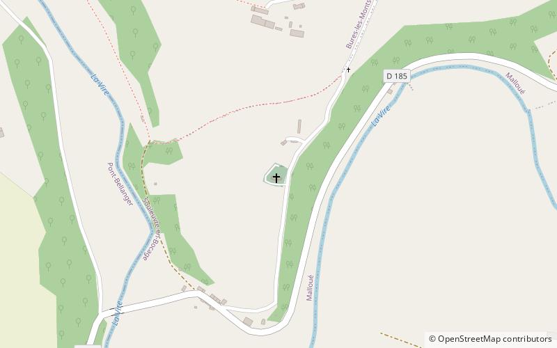 Krzyż cmentarny location map