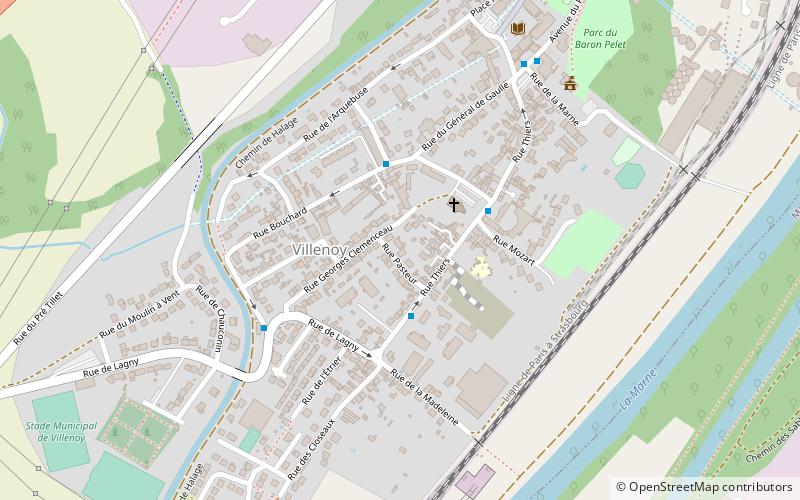 Villenoy location map