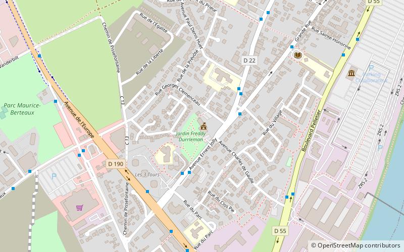 Carrières-sous-Poissy location map