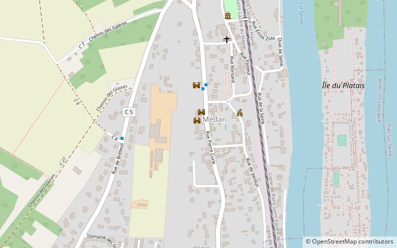 Château de Médan location map