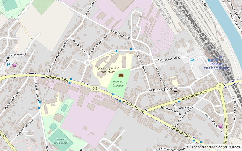 Château Jacquesson location map