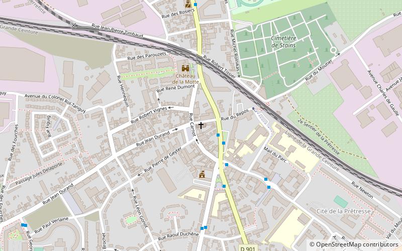 Paroisse Notre Dame de l'Assomption location map