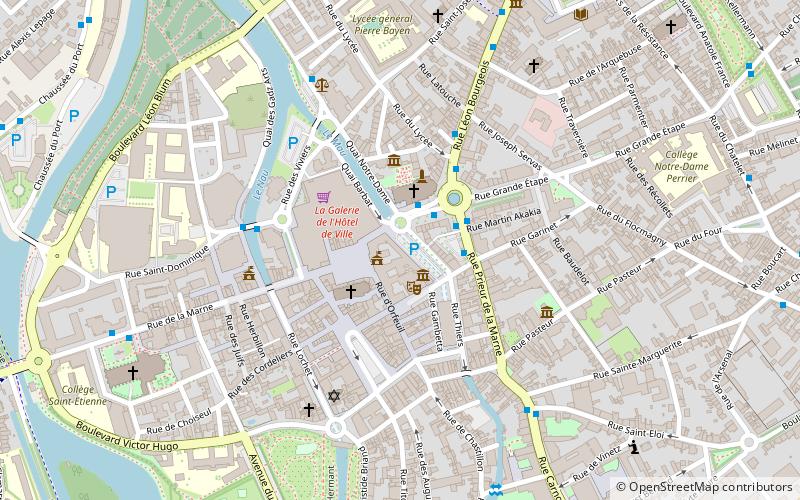 Musée des Beaux-Arts et d'Archéologie de Châlons-en-Champagne location map