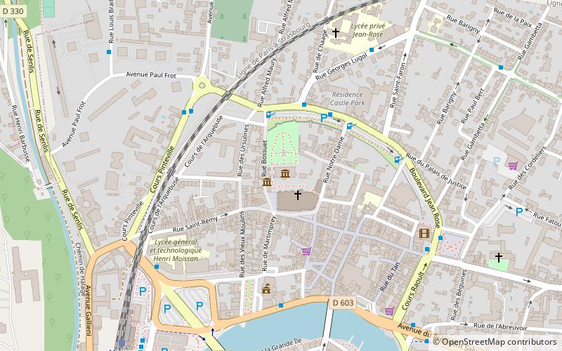 Musée Bossuet location map