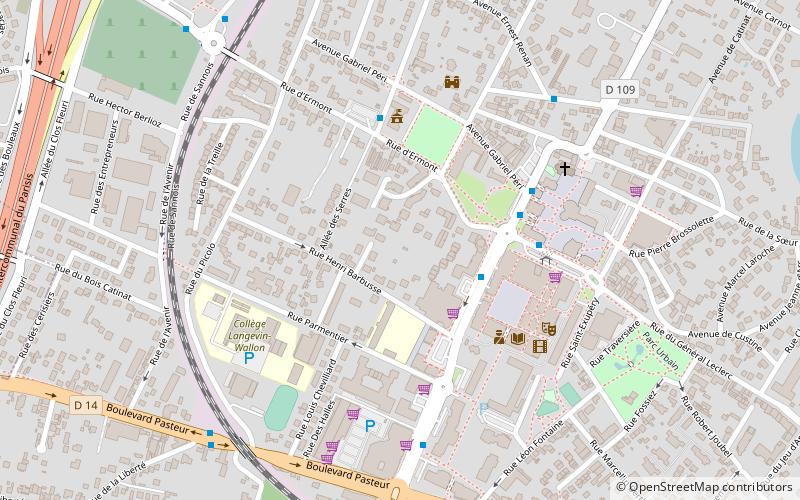 Saint-Gratien location map