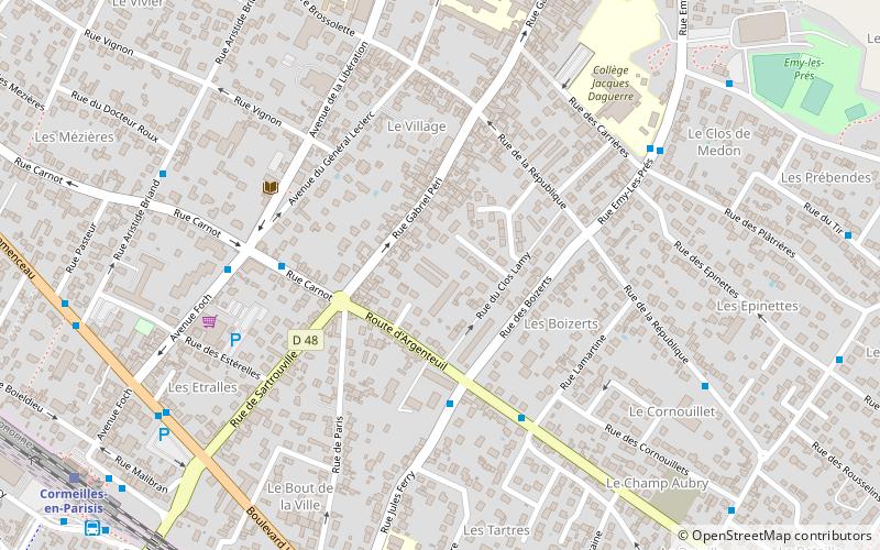Cormeilles-en-Parisis location map