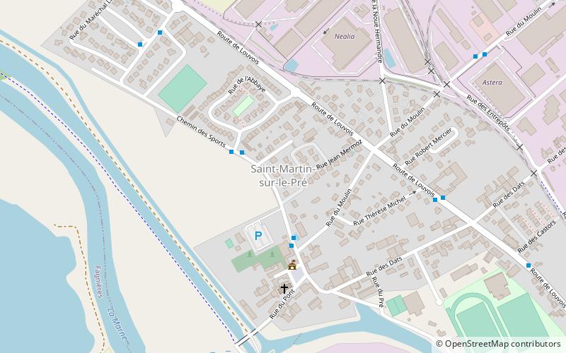 Saint-Martin-sur-le-Pré location map